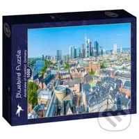 Puzzle Letecký pohľad na Frankfurt, Nemecko - puzzle z kategorie 500 - 1000 dílků
