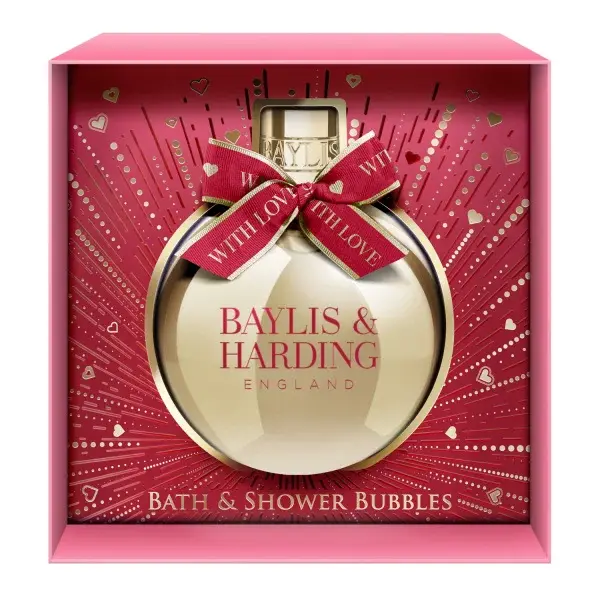 Baylis & Harding Midnight Cherry Festive Bauble Gift pěna do koupele 250 ml