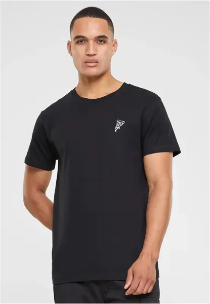 Pizza Tee EMB black