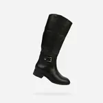 Black Women's Boots Geox Felicity NP ABX - Women's