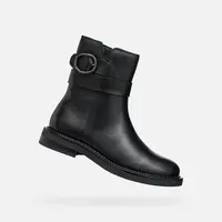 Black women's ankle boots Geox Serilda - Women's