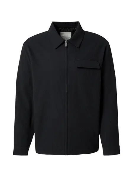 Calvin Klein Prechodná bunda  čierna