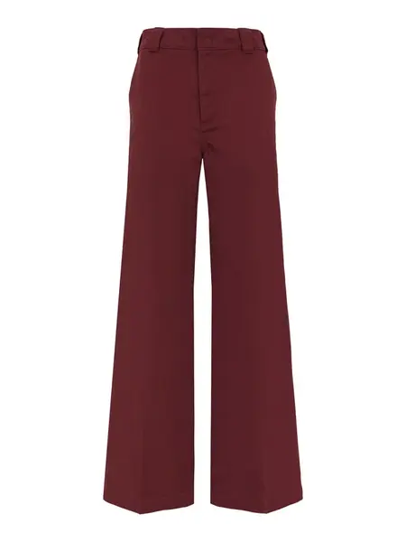 DICKIES Nohavice s pukmi  gaštanová