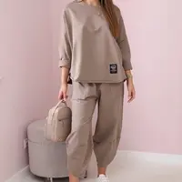 Bavlněný set mikiny a kalhot fango