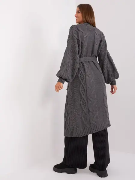 Cardigan-BA-SW-8020-1.36P-Dark Grey