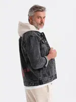 Ombre Men's mid-season jeans jacket