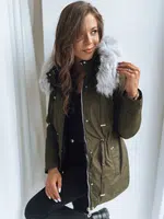 Dámská parka MOLLA zelená Dstreet