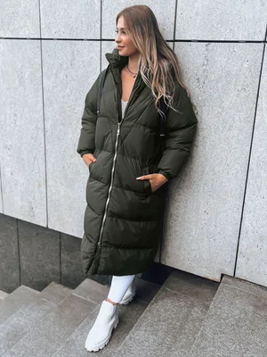 Dámská zimní bunda COZYSEASON Barva zelená DSTREET