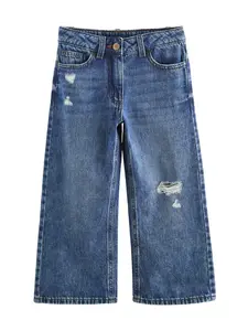 Next Džínsy  modrá denim / biela