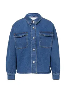 comma casual identity Prechodná bunda  modrá denim