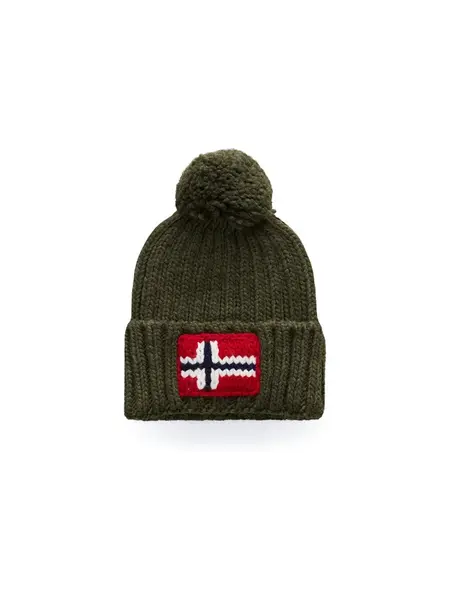 NAPAPIJRI Čiapky 'Semiury 5'  olivová / červená / čierna / biela