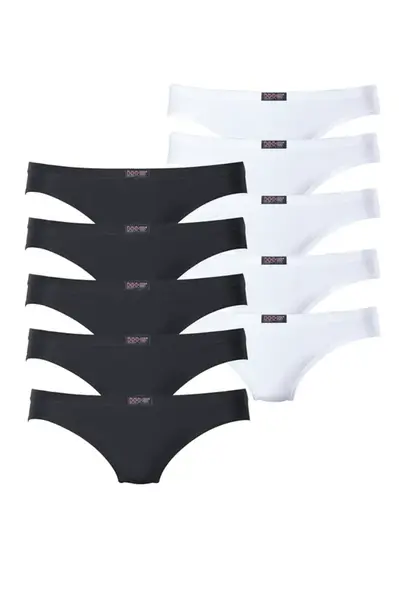 H.I.S Tangá  čierna / biela