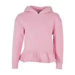 Girls Organic Volants Hoody girlypink