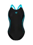 ARENA Jednodielne plavky 'OPENINGS'  tyrkysová / čierna