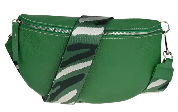 NovaKabelka.sk Reni Grande Verde s prídavným popruhom IV