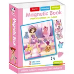 Alltoys Magnetická kniha skladačky Princeznej 85 ks