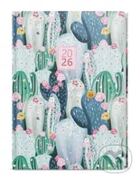 Týdenní diář 2026 Oskar Lamino A5 Kaktus