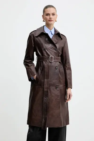 Kožený kabát MAX&Co.