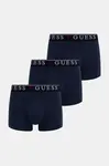 Boxerky Guess BRIAN 3-pack pánské, černá barva, U97G01 KCD31