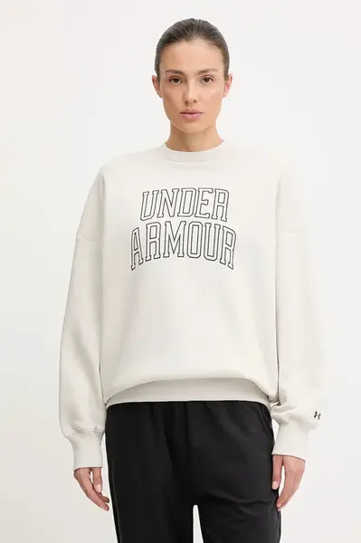 Under Armour mikina dámská s bavlnou Rival