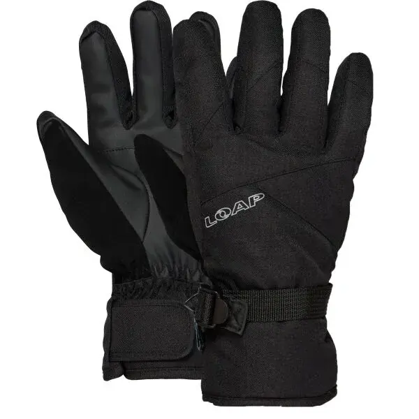 LOAP RAMIR Pánske rukavice, čierna, veľkosť