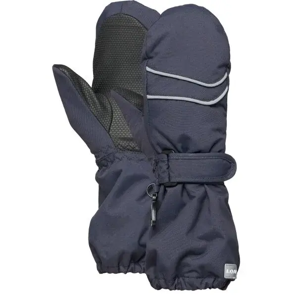 LOAP RIHAN Detské palčiaky, tmavo modrá, veľkosť 1-2Y