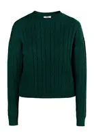 MYMO Sveter 'Biany'  tmavozelená