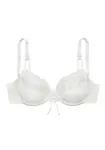 NUANCE Podprsenka  perlovo biela