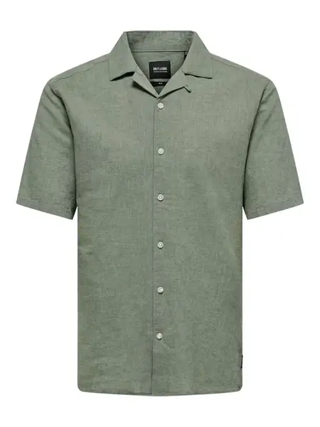 Only & Sons Košeľa 'Caiden'  zelená