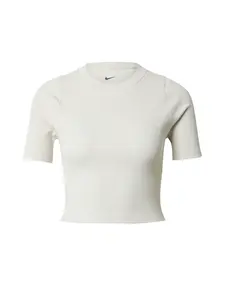 NIKE Funkčné tričko  kapučíno / čierna