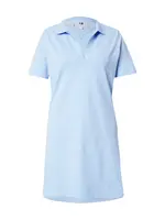 Tommy Hilfiger Curve Šaty  svetlomodrá / šedobiela