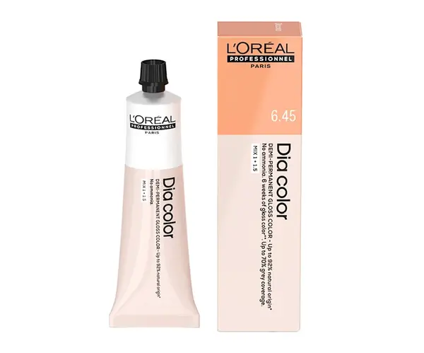 Preliv na vlasy Loréal Professionnel Dia color 60 ml - 6.45 tmavá blond medená mahagónová - L’Oréal Professionnel + darček zadarmo