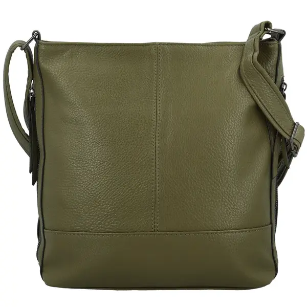 Dámska crossbody kabelka tmavo zelená - Firenze Rosalie