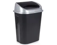 Odpadkový kôš 25 l, čierny%