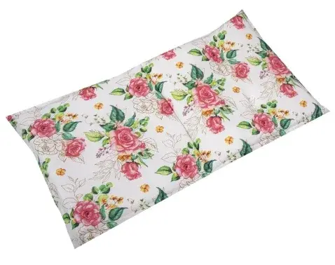 Záhradný polster Rosie 50x98 cm, ruža, biely%