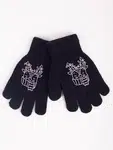 Yoclub Kids's Gloves RED-0012G-AA5A-024