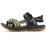 ALPINE PRO ALVE Pánské sandály, khaki, velikost