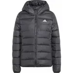 adidas ESSENTIALS MIDWEIGHT DOWN HOODED Dámská bunda, černá, velikost