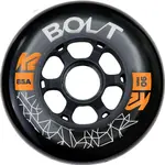 K2 BOLT 90/85A WHEEL 4 PACK BLK Kolečka k in-line bruslím, černá, velikost