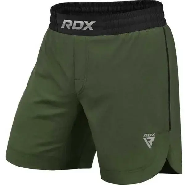 RDX T15 MMA FIGHT SHORTS Kraťasy na MMA, zelená, velikost XXL