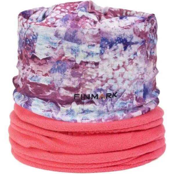 Finmark FSW-214 Dámska multifunkčná šatka s flísom, mix, veľkosť UNI