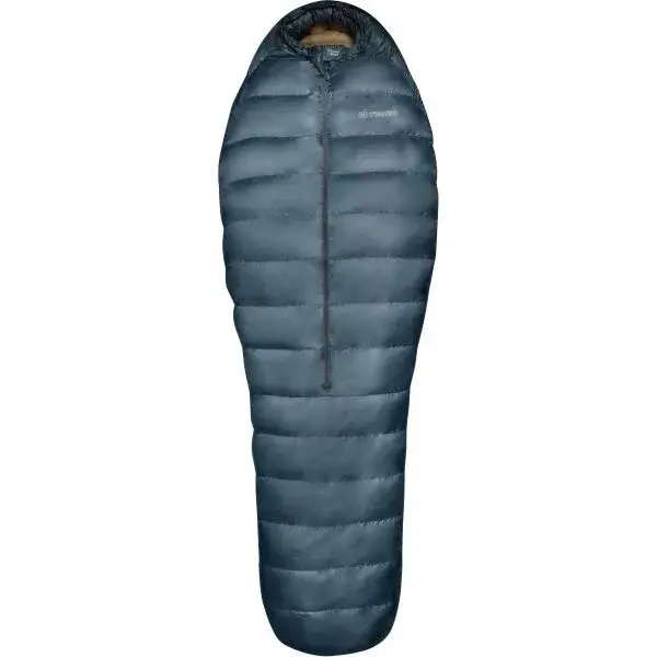 TRIMM NORD 500 Mumiový spací pytel, tmavě modrá, velikost 210 cm - zip uprostřed