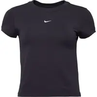 Nike SPORTSWEAR CHILL KNIT Dámské tričko, černá, velikost