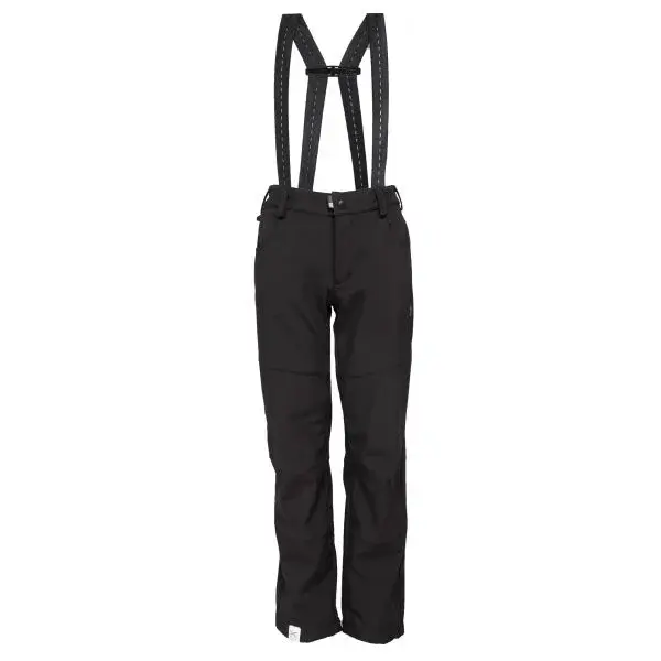 TRIMM SIGMA JR Dětské softshellové kalhoty, černá, velikost