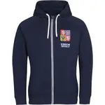 Střída CZECH HOODY Pánská mikina, tmavě modrá, velikost