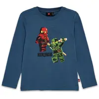 LEGO&reg; kidswear LWTANO 607 Chlapecké tričko s dlouhým rukávem, modrá, velikost