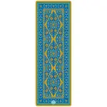 YOGGYS DESIGN YOGA MAT 3.5 MM Podložka na jógu designová, modrá, velikost