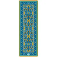 YOGGYS DESIGN YOGA MAT 3.5 MM Podložka na jógu designová, modrá, velikost