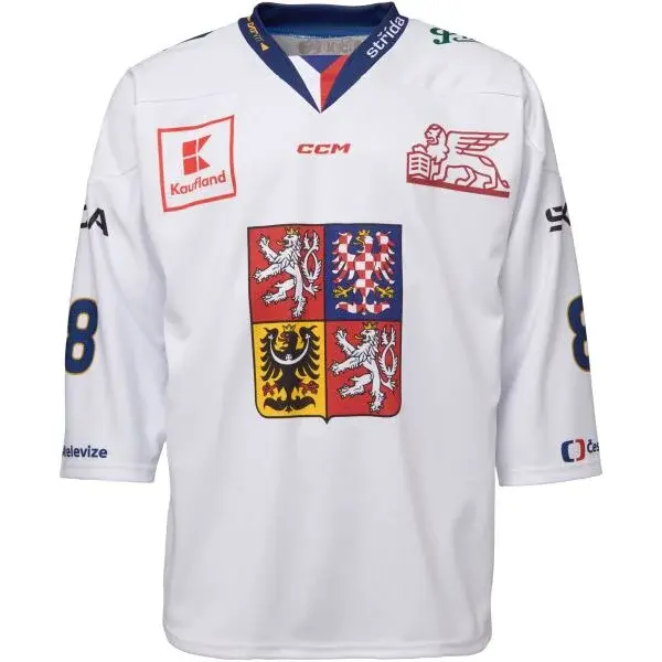 Střída FAN ČR EHT PASTRŇÁK Hokejový dres, bílá, velikost