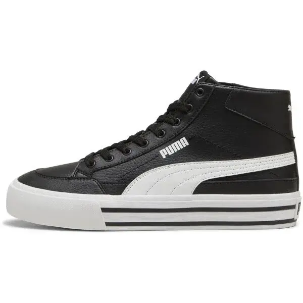 Puma COURT CLASSIC VULC MID FS SL Pánské sportovní tenisky, černá, velikost 40.5